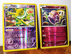 POKEMON HYPNO 51/122 & CLEFAIRY 81/122 REVERSE HOLOS BREAKPOINT TOMOKAZU KOMIYA - Image 1