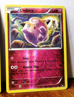 POKEMON HYPNO 51/122 & CLEFAIRY 81/122 REVERSE HOLOS BREAKPOINT TOMOKAZU KOMIYA - Image 3