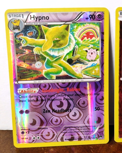 POKEMON HYPNO 51/122 & CLEFAIRY 81/122 REVERSE HOLOS BREAKPOINT TOMOKAZU KOMIYA - Image 2