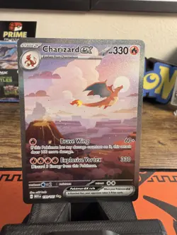 Charizard ex 199/165 Pokemon Scarlet & Violet 151 SIR NM 🔥 - Image 3