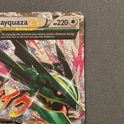 M Rayquaza EX 76/108 Celebrations Classic Collection Pokemon 2021 - Image 3