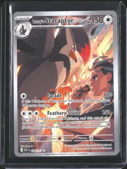 Larry's Staraptor 249/217 Illustration Rare Ascended Heroes Pokemon NM/M - Image 1