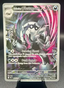 Galarian Obstagoon 245/217 (NM) - ME: Ascended Heroes Illustration Rare Pokemon - Image 1