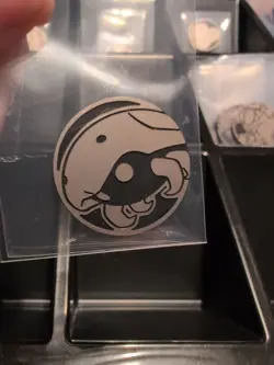Pokemon Silver Kabuto Mini Coin From 151 Chinese - Image 1