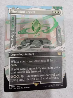 Magic the Gathering: The Wind Crystal (Borderless) Final Fantasy Regular - Image 1