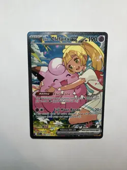 Pokemon TCG Lillie's Clefairy EX Ascended Heroes (280/217) SIR Near Mint - Image 1