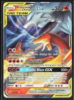 Pokemon TCG Reshiram & Charizard GX #20/214 SM - Unbroken Bonds - Image 1