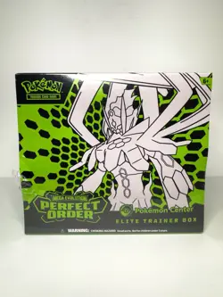 Pokemon TCG Perfect Order Pokemon Center ETB New Factory Sealed TEAR IN PLASTIC - Image 1