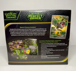 Pokemon TCG Perfect Order Pokemon Center ETB New Factory Sealed TEAR IN PLASTIC - Image 2