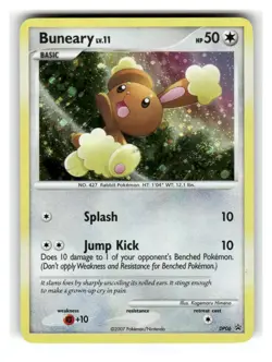 Buneary DP06 Holo Promo Diamond and Pearl Promos Pokemon Holo Lightly Played - Image 1