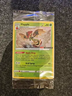 EB Games Flapple 022/192 Stamped Holo Promo - Sealed Promo Pokemon TCG - Image 1