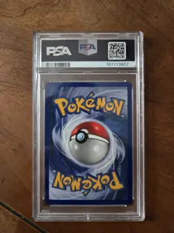 Pokemon PSA 9 1999 Pokemon Fossil Omanyte 52/62 Common EN - Image 2