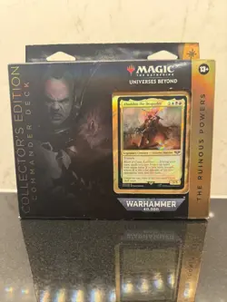 MTG Magic the gathering commander deck Chaos warhammer 40k collectors edition - Image 1
