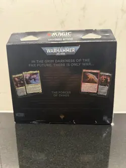 MTG Magic the gathering commander deck Chaos warhammer 40k collectors edition - Image 2