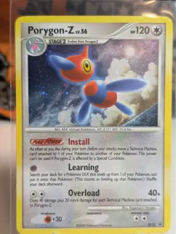 Porygon-Z DP35 - Pokemon TCG Diamond and Pearl Black Star Promo Holo LP/NM - Image 1