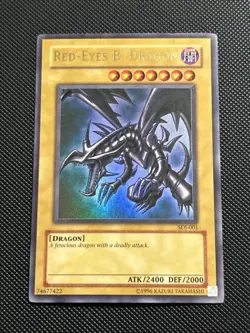 Red-Eyes B. Dragon SDJ-001 Ultra Rare Unlimited Edition - MP - LP - Image 1