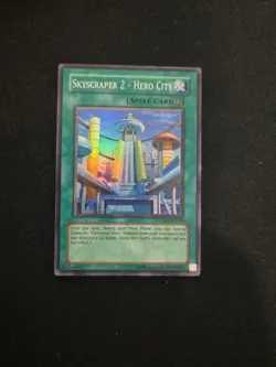 Yu-Gi-Oh! Skyscraper 2 - Hero City STON-EN048 Unlimited Super Rare NM - Image 1