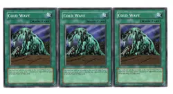 Yugioh- 3X Cold Wave - Common - Unlimited - PSV-062 - Near Mint - Image 1