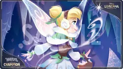 Lorcana: Tinker Bell Winterspell Set Championship Champion Playmat SEALED!! - Image 1