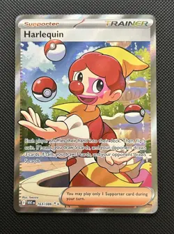 Pokemon TCG Full Art Holo Trainer 5 Card Lot - Fennel Harlequin Atticus + - Image 5