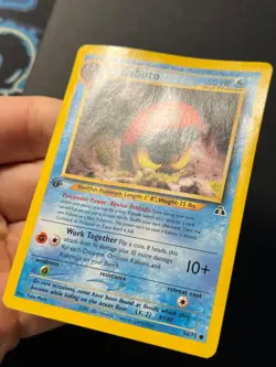 Kabuto 56/75 1st Edition Neo Discovery Common - Pokemon Card HP - Image 3