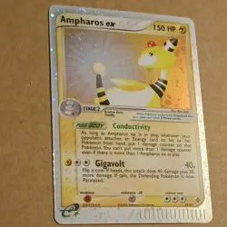 Pokemon Ampharos EX Dragon Holo Ultra Rare Card 89/97 Wotc Tcg Vintage E Series - Image 2