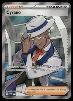 Pokemon Cards Cyrano 230/191 Surging Sparks Ultra Rare NM - Image 1