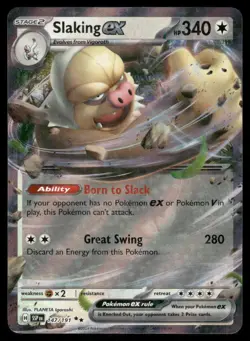 Pokemon Cards Slaking ex 147/191 Surging Sparks Double Rare NM - Image 1