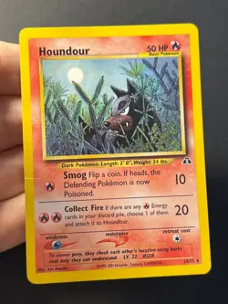 Houndour 24/75 Neo Discovery Rare - Pokemon Card B HP - Image 4