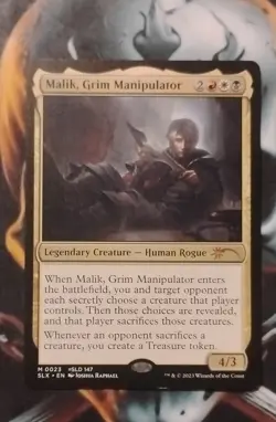 Malik, Grim Manipulator Slx Cards Regular - Image 1