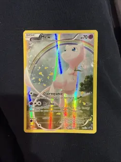 Mew XY110 Holo Slight Damage To Card Front And Back - Image 1