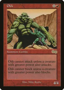 Okk [Urza's Saga] Magic MTG - Image 1