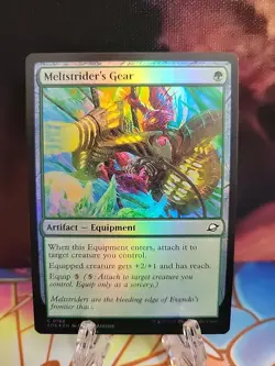Meltstrider's Gear *FOIL Common* Magic MtG x1 Edge of Eternities - Image 1