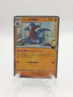 Pokemon TCG Cynthia's Gabite 103/182 Garchomp Cosmos Holo NM - Image 1