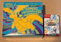 Pokemon TCG - Prismatic Evolutions Booster Bundle + Ascended Heroes ETB SEALED - Image 1