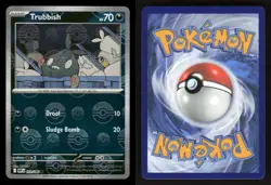 Trubbish (Poke Ball Pattern) 059/086 Holo Common White Flare Pokemon NM/M - Image 3