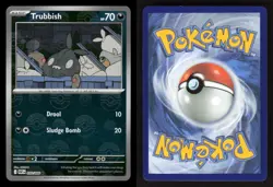 Trubbish (Poke Ball Pattern) 059/086 Holo Common White Flare Pokemon NM/M - Image 3