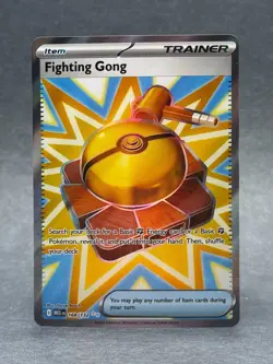 Pokemon - 168/132 Fighting Gong ME01 Mega Evolution Ultra Rare Holo NM TCG - Image 1