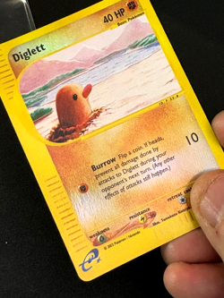 Diglett - 50/144 - Pokemon TCG Skyridge Reverse Holo MP Card - Image 4