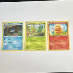 Pokemon TCG Holo Mudkip Treecko Torchic 27 28 29 3-Card Lot - Image 1