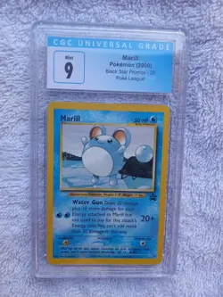 Marill Black Star Promos Pokemon 2000 CGC Graded 9 - Image 1