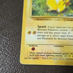 Pokemon TCG Pikachu 60/64 Jungle Common Unlimited Regular Basic 1999 English - Image 3