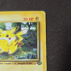 Pokemon TCG Pikachu 60/64 Jungle Common Unlimited Regular Basic 1999 English - Image 5