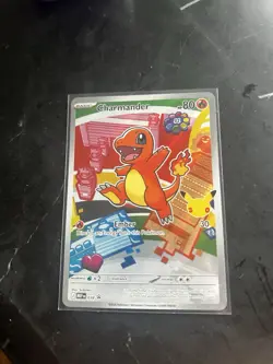 Pokemon TCG Charmander 038 Promo Illustration First Partner 30th Anniversary NM - Image 1