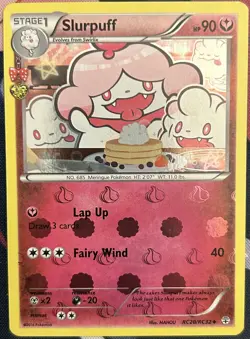 Pokemon TCG Slurpuff RC20/RC32 Reverse Holo XY Generations LP + - Image 1