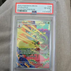 2025 POKEMON DRI EN-DESTINED RIVALS ILLUSTRATION RARE #188 HYDRAPPLE PSA 10 - Image 1