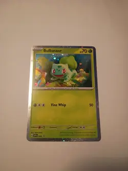 Bulbasaur SVP 046 Black Star Promo Cosmo Holo Pokemon TCG - Image 1