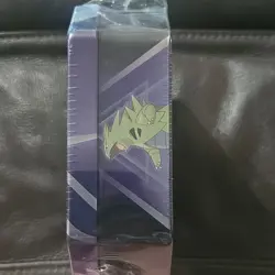 Pokemon TCG Triple Whammy Tin Tyranitar Larvitar Pupitar 3 Foil + Booster - Image 4