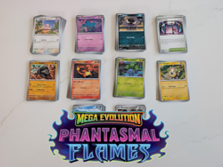 Phantasmal Flames Base Set Complete Common/Uncommon/Holo Rare 84 Cards Pokemon - Image 1