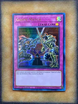 Yugioh Gozen Match MAMA-EN098 Ultra Rare 1st Ed NM - Image 1